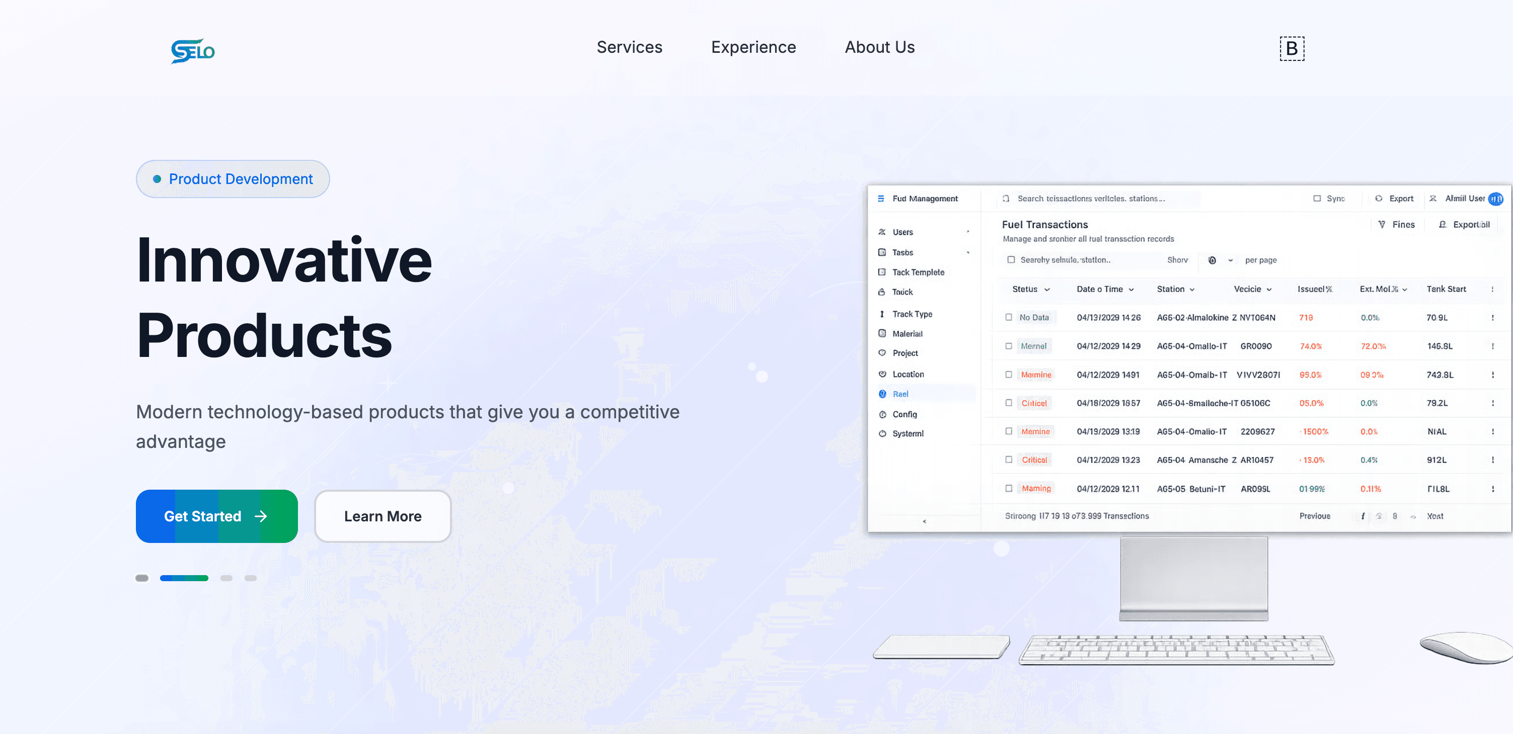 Cyped Security Landing Page